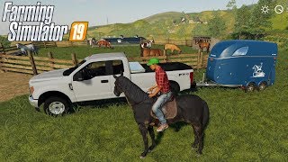 FS19  1 A Comprar Caballos y Rancho [upl. by Alliuqal]