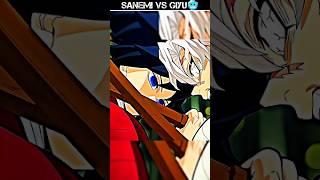 Sanemi VS Giyu🥶tanjiro sanemi giyuutomioka animeedit [upl. by Diad635]