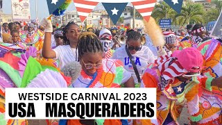 USA 🇺🇸 MASQUERADERS WESTSIDE CARNIVAL 2023 AWESOME PERFORMANCE IN TAKORADIGHANA 🇬🇭 [upl. by Claude]