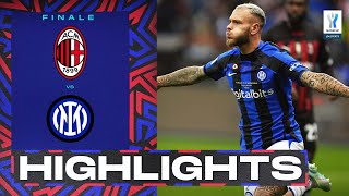 MilanInter 03  Trionfo nerazzurro a Riad Gol e Highlights  EA Sports Supercup 2023 [upl. by Hyatt]