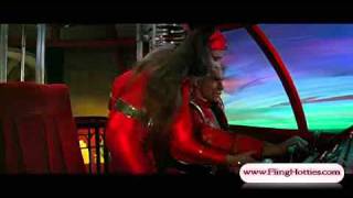 Ornella Muti Flash Gordon kisses Flash amp sits on his lap in shiny red spandex  720p [upl. by Svoboda]