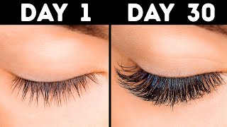 11 Quick Ways to Grow Long Eyelashes in 30 Days [upl. by Rodolfo]