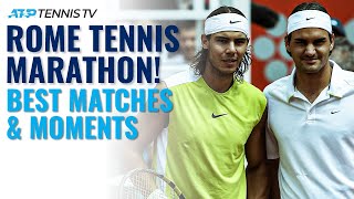 Rome Tennis Marathon The Best Highlights amp Moments From the Rome Masters [upl. by Fadas]