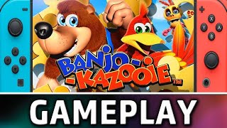 BanjoKazooie  Nintendo Switch Handheld Mode Gameplay [upl. by Raynor]