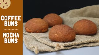 Coffee Buns Recipe  Mocha Buns PapparotiRotiboy [upl. by Kcirrej]