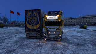 Malmbergs åkeri Bygger Malmbergs åkeri Scania NG R [upl. by Lotsyrk388]