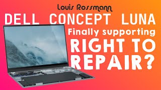 Louis Rosmanns thoughts on Dell sustainable laptop concept [upl. by Sugar]