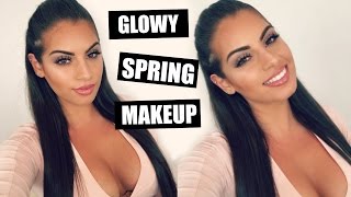 GLOWY SPRING MAKEUP TUTORIAL♡ [upl. by Eetnahs]