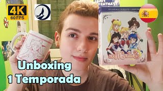 Unboxing de Sailor Moon  BOX 1 Digipack selectavision BluRay España  Extras  4K 60FPS [upl. by Aicenad337]