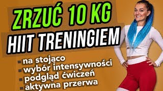 HIIT 🔥 INTENSYWNIE ODCHUDZAJĄCY TRENING 🔥 NA STOJĄCO 🔥4 X 6 MINUT 🔥 BEZ MATY [upl. by Anile]