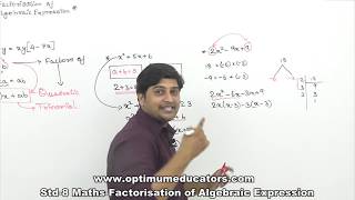 STD 8  MATHS  FACTORISATION OF ALGEBRAIC EXPRESSIONS  MAHARASHTRA BOARD [upl. by Nappie]