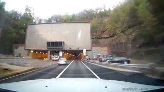 Fort Pitt Tunnel Pittsburgh Pennsylvania [upl. by Nan544]