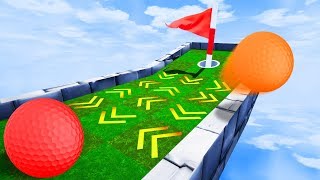 BIGGEST EVER TROLL HOLE  Golf It [upl. by Arries]