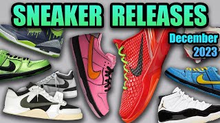 The BEST Sneaker Releases In DECEMBER 2023  SHOCK DROP Soon [upl. by Sinegra946]