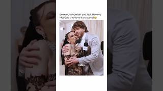 Emma Chamberlain and Jack Harlow met Gala 2024 shorts shortvideo celebrity viral fyp funny [upl. by Padriac327]