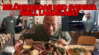 GRILLAT MED LANDSLAGET I BBQ 🔥🥰 [upl. by Ronile354]