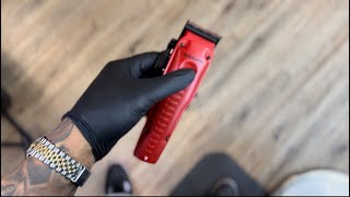 BABYLISS PRO FX ONE LO PRO MATTE RED TAPER FADE [upl. by Ytisahcal]