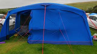 Berghaus Freedom 7 Nightfall Air Tent Tour [upl. by Alys]