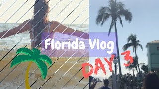 Florida Vlog Day 3  Fort Myers Beach  okayavs [upl. by Alyam]