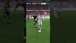 Brahim Diaz’s goal vs Atletico Madrid’s Oblak 😂 eafc eafc24 fc24 fut football shorts [upl. by Aztinay]