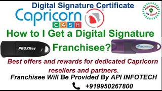 How to Become Capricorn Partner Capricorn Partner Registration Capricorn DSC Franchise [upl. by Delmar]