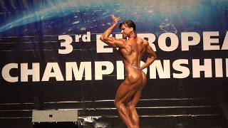 Daria Diossi – Competitor No 40  Women Professional Figure  WFF European Championship 2017 [upl. by Freudberg379]