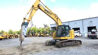 2016 Kobelco SK270SRLC 5 with Furukawa Hammer 22391 [upl. by Keele]