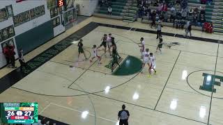 Faribault High vs Mankato West High School Boys JuniorVarsity Basketball [upl. by Sakmar451]