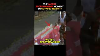 The WORST SPORTSMANSHIP moment in Olympic history shorts olympics running facts sports athlete [upl. by Artenal]