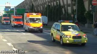 25x Einsatzfahrzeuge RettungsdienstSEG [upl. by Norbel245]