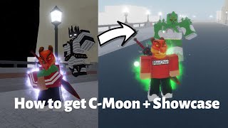 How to get CMoon  Showcase  YBA [upl. by Aneelehs161]