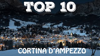 Top 10 cosa fare a Cortina dAmpezzo in inverno [upl. by Kerred]