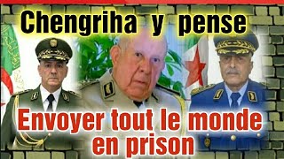 Algérie  Chengriha y pense sérieusement pour sauver sa propre peau Envoyer tout le monde en prison [upl. by Ativoj]