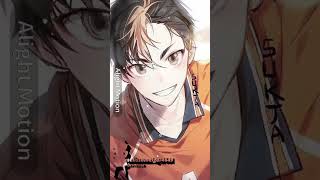 Mi edit para tu concurso Gyupinki328 nishinoya haikyuu suscribete anime shorts [upl. by Onirotciv]