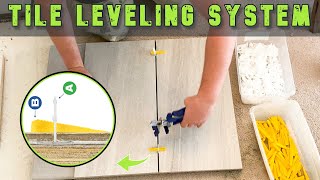 How to Use Tile Leveling System [upl. by Eedissac]