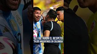 La actitud de Colombia que no gustó en la Argentina y Nicolas Otamendi se dio cuenta 😱 [upl. by Ardnnaed]