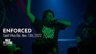 ENFORCED live at Saint Vitus Bar Nov 13th 2022 FULL SET [upl. by Earl]