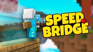 SPEED BRIDGE IN 1 DAY 🤯 MINECRAFT PE [upl. by Gnoht]