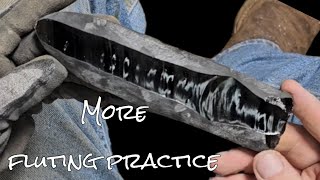 More Fluting practice Using A Sollberger Jig [upl. by Lyrem320]