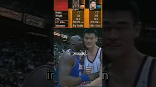 Shaq recalls rookie Yao Ming 😤 [upl. by Amabelle]