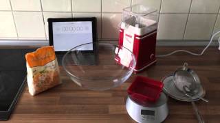 Unold Classic Popcornmaker Testbericht [upl. by Tiraj]