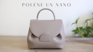 Polene Numero Un Nano  Minimalist bag What fits [upl. by Rednazxela652]