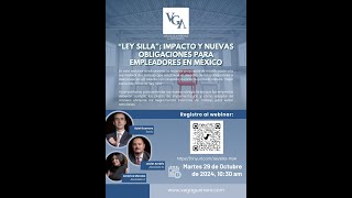 “Ley Silla” Impacto y Nuevas Obligaciones para Empleadores en México [upl. by Ramberg777]