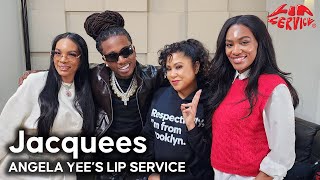 Lip Service  Jacquees talks proposing to Deiondra becoming a father meeting his biological dad [upl. by Lletniuq119]