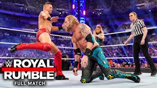 FULL MATCH  Edge amp Beth Phoenix vs The Miz amp Maryse Royal Rumble 2022 [upl. by Yaffit]