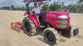 BEACH CLEANING Shares Tractor Secrets [upl. by Dedric]