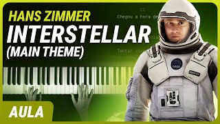 INTERSTELLAR MAIN THEME  Hans Zimmer  Aula de teclado [upl. by Yna]