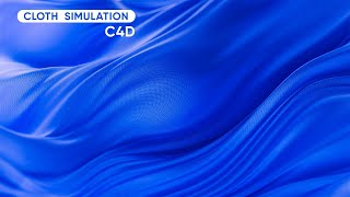 Cloth Simulation in Cinema 4D [upl. by Ambrosio]