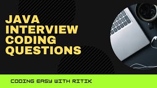 04 Java interview coding questions  Java program to check whether two strings are anagrams or not [upl. by Natala]