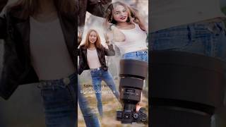 Sigma 105mm f14 with Sony a7iii ytshorts photography photoshoot [upl. by Elam979]